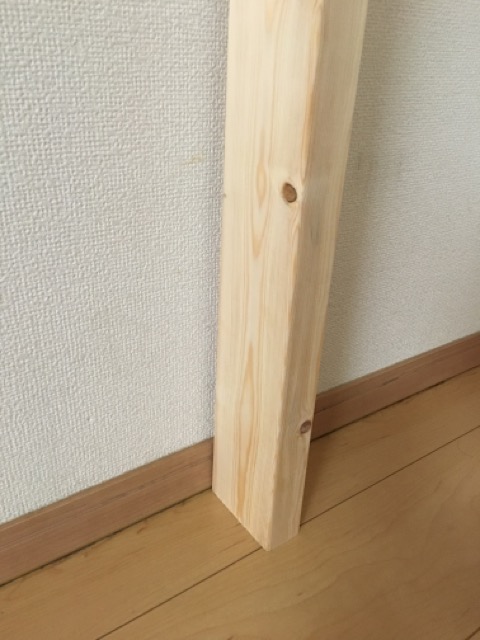 ラブリコ 2×4 ツーバイフォー　ディアウォール　TV壁掛け　DIY　もでりん　設計　木材