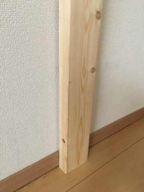 ラブリコ 2×4 ツーバイフォー　ディアウォール　TV壁掛け　DIY　もでりん　設計　木材