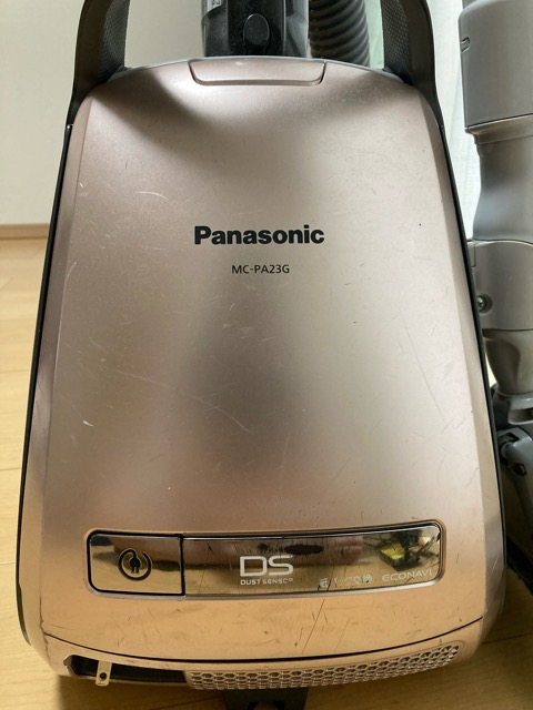 Panasonic　MC-PA23G　掃除機　ホース　穴　修理